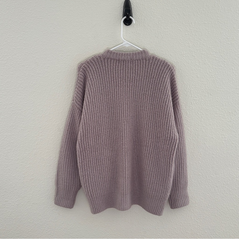 Lost + Wander Lavender Oversized Chunky Knit Cardigan - Cozy Cottagecore - XS/S - Picture 6 of 8